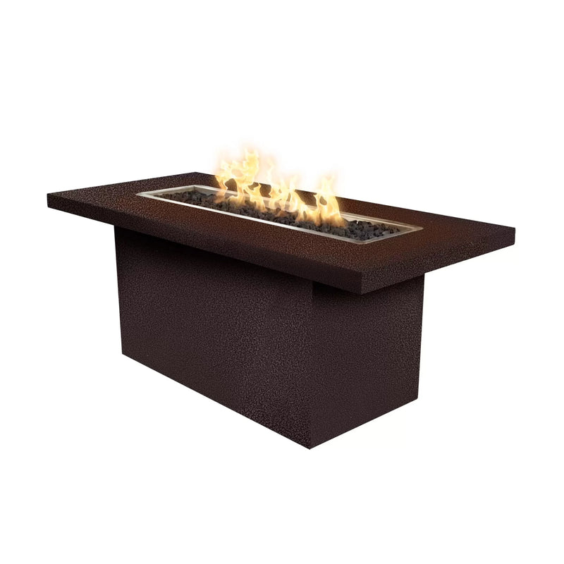 The Outdoor Plus Bella Linear Propane Gas Fire Table Metal Collection | GW STORE