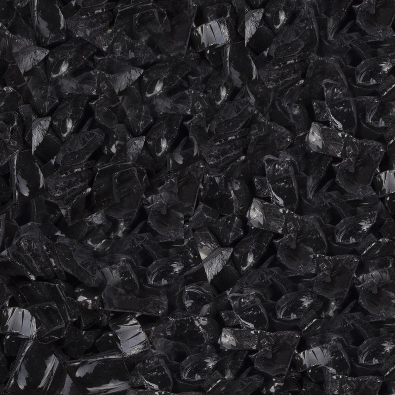 The Outdoor Plus Clear Fire Glass 25 lb Bag | GW STORE
