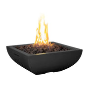 American Fyre Desings 30 Inch Bordeaux Petite Square Fire Bowl | GW STORE