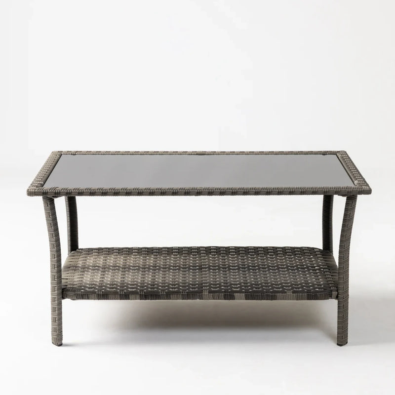 Well Traveled Living Jareth Wicker Patio Set | GW STORE