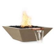 The Outdoor Plus Natural Gas Concrete Maya Fire & Water Bowl | GW STORE