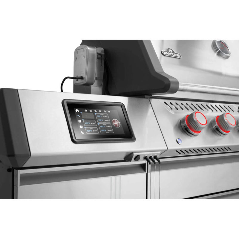 Napoleon Prestige PRO 665 Elite Freestanding Gas Grill with Smart Technology & Electric Smoker Box | GW STORE
