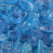 The Outdoor Plus Clear Fire Glass 25 lb Bag | GW STORE
