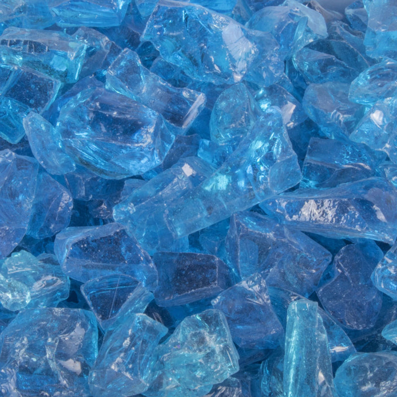 The Outdoor Plus Clear Fire Glass 25 lb Bag | GW STORE