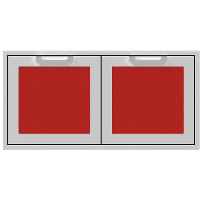 Hestan 42" Double Access Door Recessed Marquise Accented Panels S