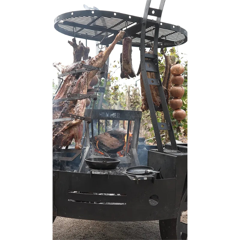 Tromen Hummer Firepit Open Fire Argentine Mega Grill with Oven | GW STORE