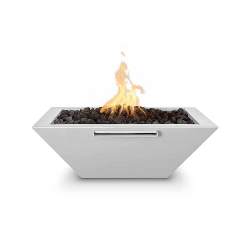 The Outdoor Plus Natural Gas Metal Powder Coat Maya Fire & Water Bowl | GW STORE