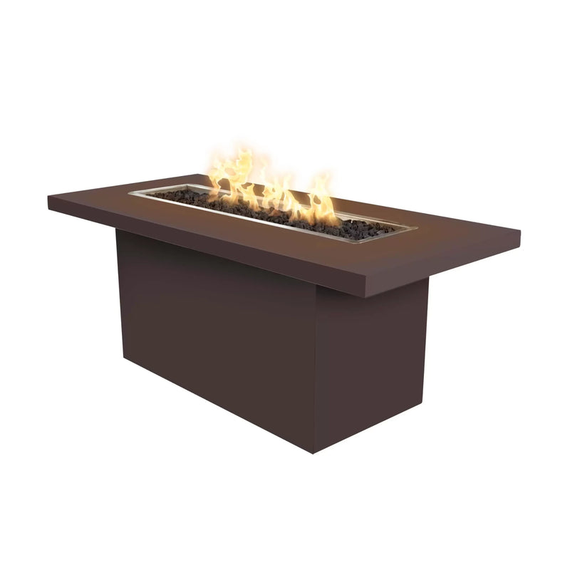 The Outdoor Plus Bella Linear Propane Gas Fire Table Metal Collection | GW STORE