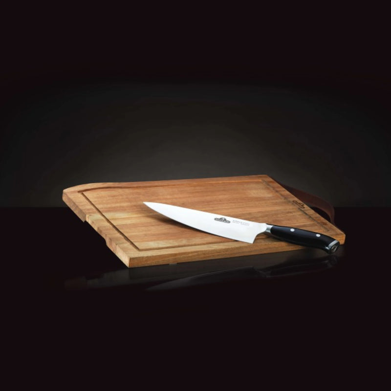 Napoleon Premium Cutting Board w/ Stainless Steel Knife | GW STORE