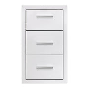 Summerset 17-Inch Vertical 2-Drawer & Paper Towel Holder w/ Masonry Frame | GW STORE