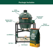 Big Green Egg Large Charcoal Grill in Modular Nest Package | GW STORE