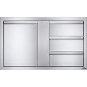 Napoleon BI-4224-1D3DR - 42" x 24" Large Single Door & Triple Drawer Combo | GW STORE