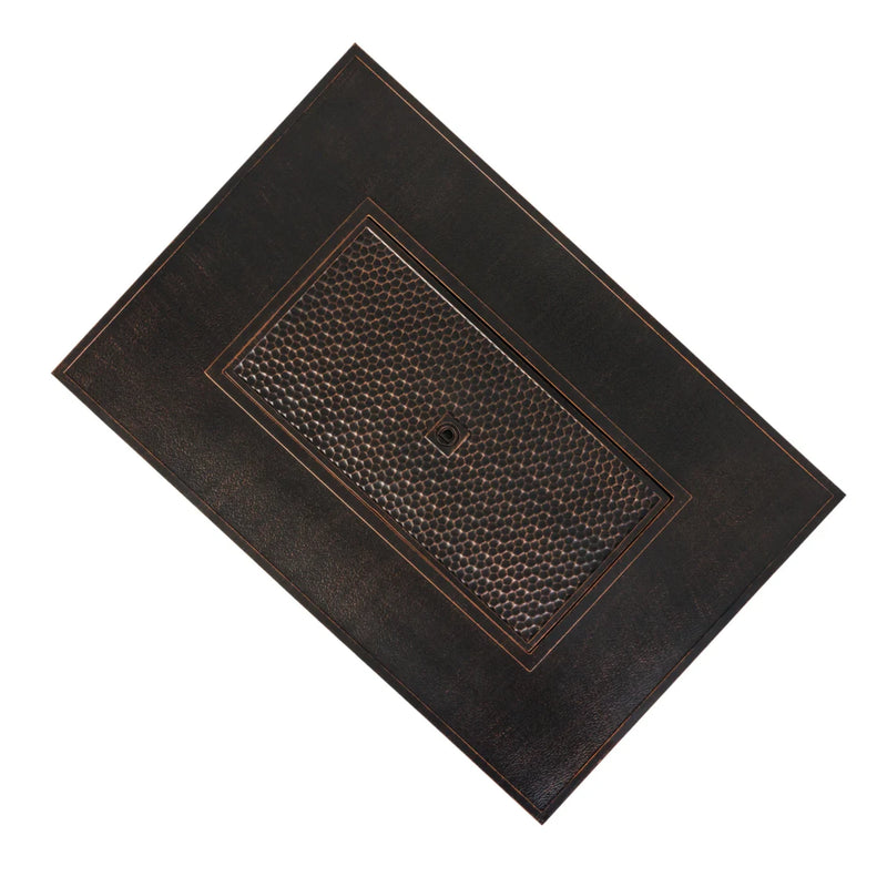 Well Traveled Living Weyland Rectangle Aluminum Propane Fire Pit | GW STORE
