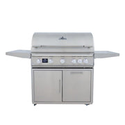 Blaze LTE PRO 40-Inch 5-Burner Freestanding Gas Grill w/ Digital Temperature Screen & Rear Infrared Burner | GW STORE
