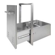 Coyote C3-POD 18-Inch Trash Bin/Propane Tank Drawer | GW STORE
