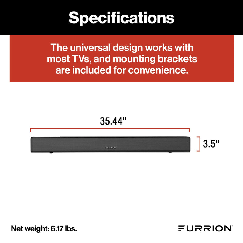 Furrion Aurora® 2.1 Outdoor Soundbar Speaker with Built-In Subwoofer #FSBNN30MST | GW STORE