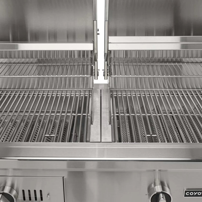 Coyote 50-Inch Built-In Gas/Charcoal Hybrid Grill | GW STORE