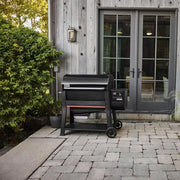 Weber Searwood XL 600 Freestanding Pellet Grill Porcelain Coated Steel | GW STORE