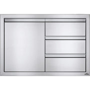 Napoleon BI-3624-1D3DR - 36" x 24" Single Door & Triple Drawer Combo | GW STORE