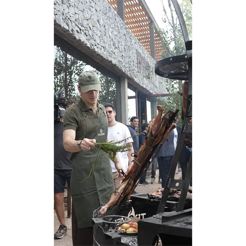 Tromen Hummer Firepit Open Fire Argentine Mega Grill with Oven | GW STORE