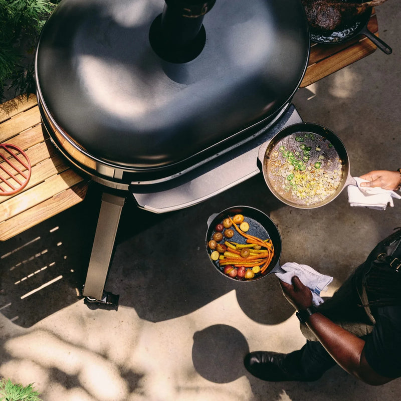 Gozney Dome XL Gen 2 Off-Black Dual Fuel Freestanding Outdoor Pizza Oven | GW STORE