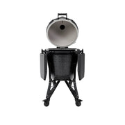 BSTRD Core Large Complete Gloss Graphite Freestanding Kamado Charcoal Grill | GW STORE