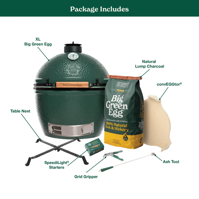 Big Green Egg XL Built-in Package for contractors and custom kitchens | GW STORE