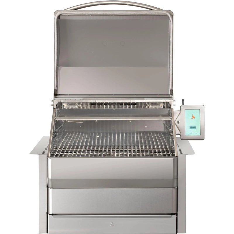 Memphis Grills VGB0001S Pro ITC3 Built-In Pellet Grill 28-Inch 304 Stainless Steel Wi-Fi Monitored | GW STORE
