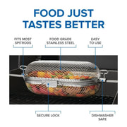 Napoleon 64000 Rotisserie Grill Basket | GW STORE
