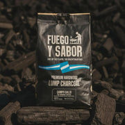 Fuego Y Sabor Premium Harwood Lump Charcoal, 17.6 lbs | GW STORE