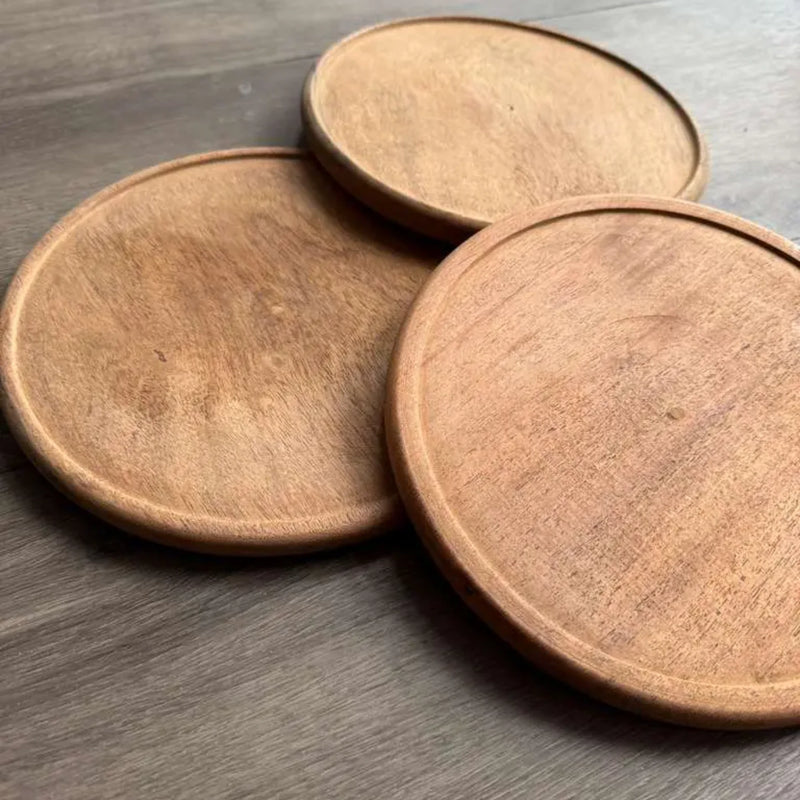 CDF Handmade Carob Plate | GW STORE