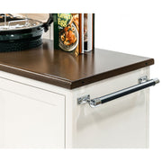 Challenger Designs Torch 48-Inch Cart for Large EGG w/ Walnut Countertop & Sand Shaker Cabinet  | GW STORE