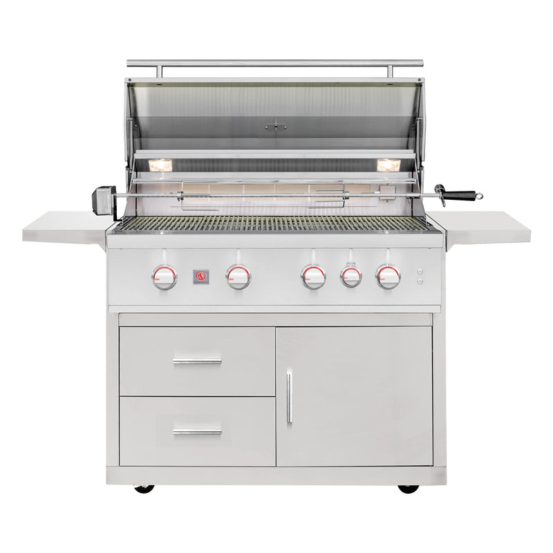 Summerset Deluxe Cart for 40-Inch TRL Pro Grill | GW STORE