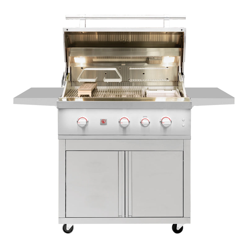 Summerset Deluxe Cart for 36-Inch Quest Built-In Grill | GW STORE