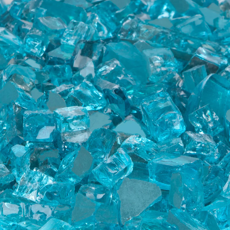 Well Traveled Living Bahama Blue Reflective Fire Glass | GW STORE