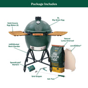 Big Green Egg XLarge Charcoal Grill in an intEGGrated Nest+Handler With Mates Package | GW STORE