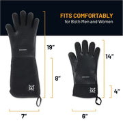 Grillnovations BBQ Glove Bundle Heat Resistant & Non-Slip | GW STORE