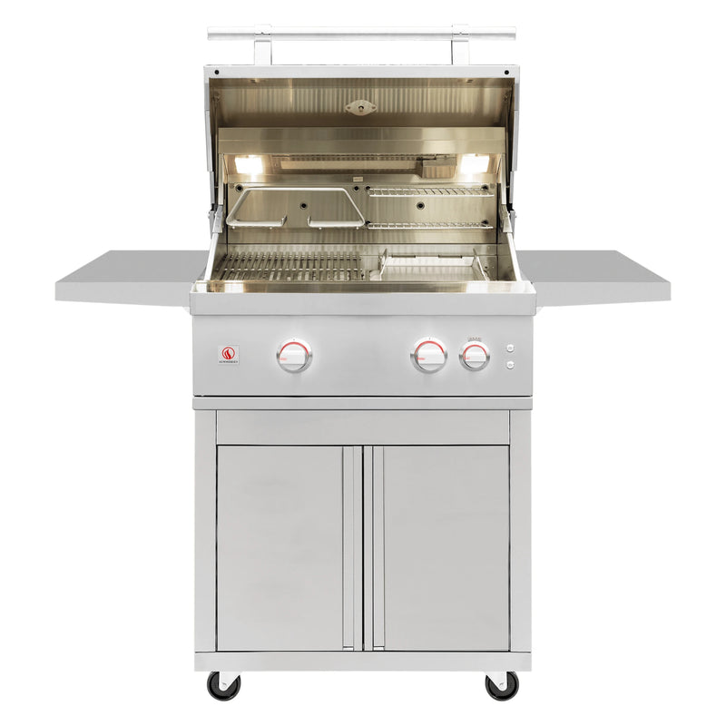 Summerset Deluxe Cart for 30-Inch Quest Built-In Grill | GW STORE