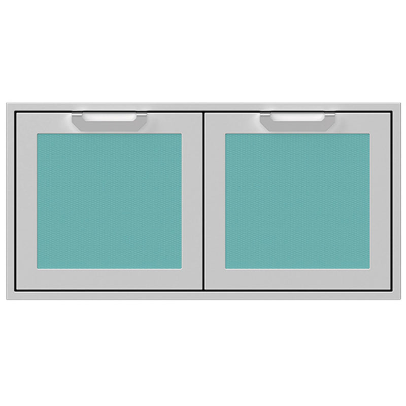 Hestan 42" Double Access Door Recessed Marquise Accented Panels S