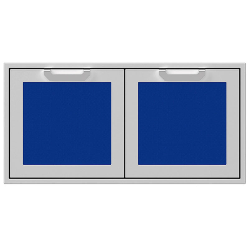 Hestan 42" Double Access Door Recessed Marquise Accented Panels S
