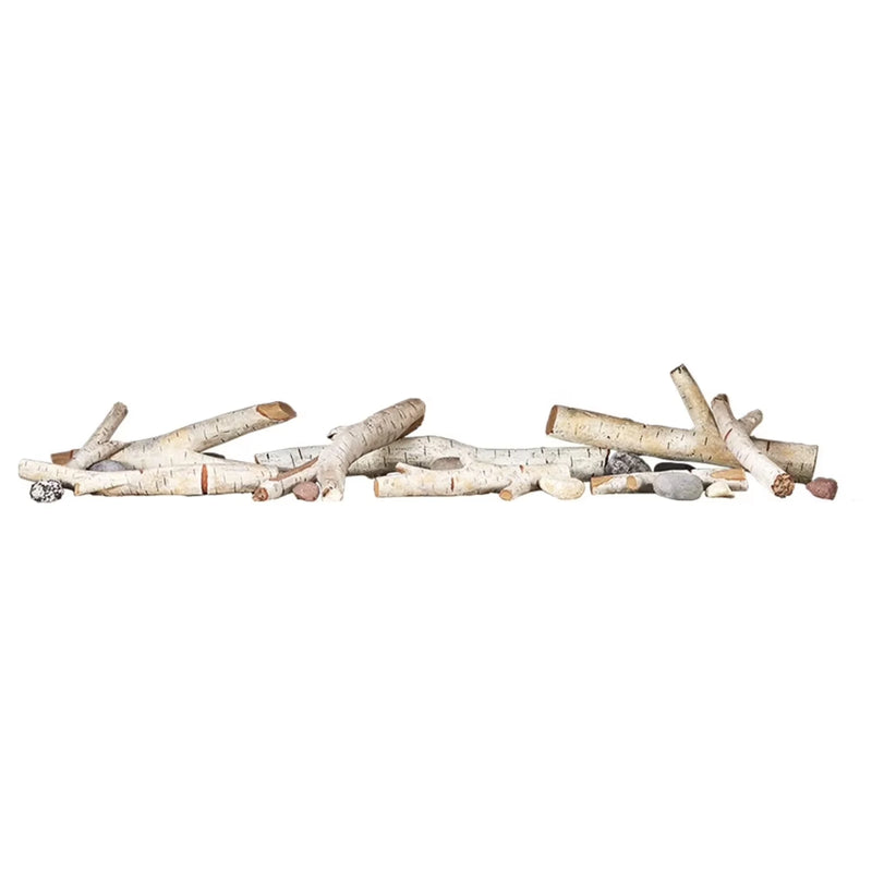 Napoleon Birch Log Kit with Rocks for Entice™ 50 | GW STORE