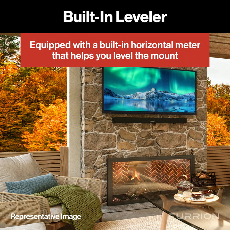 Furrion Aurora® Universal Outdoor TV Fixed Tilt Mount - For 43-65” TVs #F2AA002ABBK | GW STORE