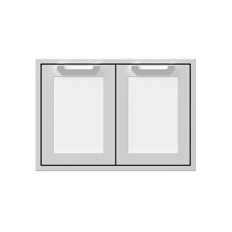 Hestan 30" Double Storage Doors Recessed Marquise Accented Panels | GW STORE