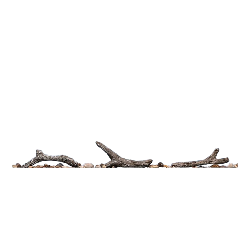 Napoleon Driftwood Log Kit with Rocks for Entice™ 36/42 | GW STORE