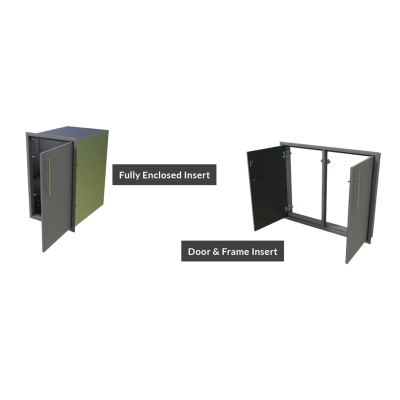 Challenger Designs Canyon Shaker Style 36-Inch Double Access Door (Door & Frame Only)