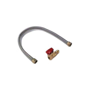 Napoleon 12" Stainless Steel Gas Flex Connector & Shut Off (25/Carton) | GW STORE