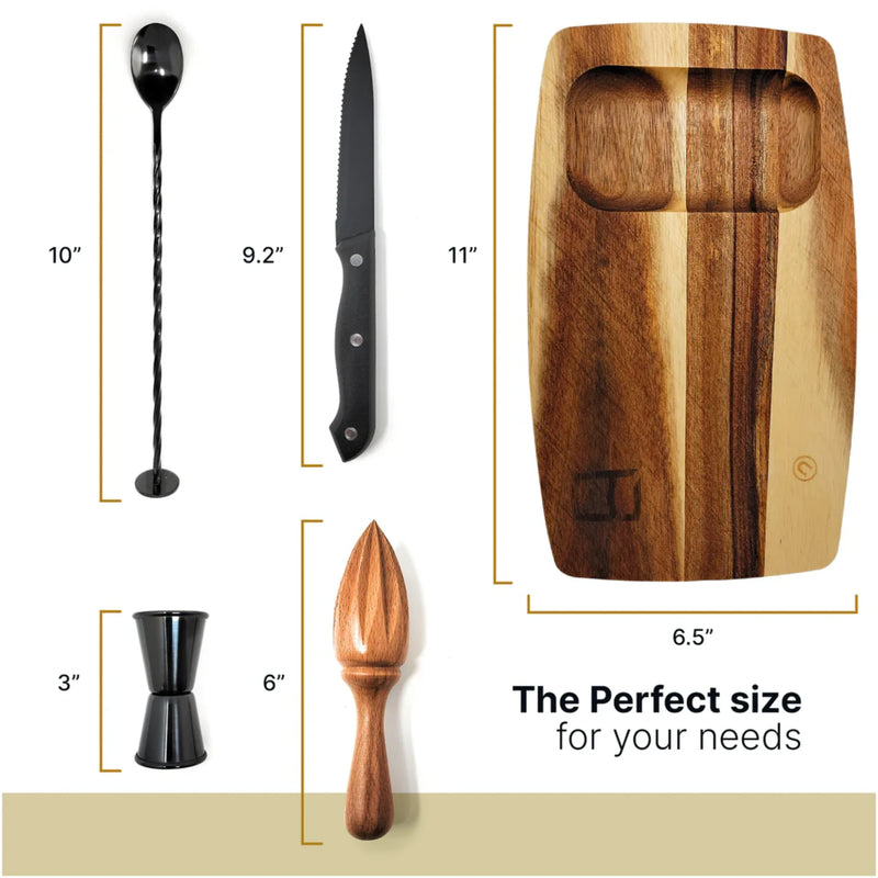 Barhance Mixing Bar Set Cocktail Kit – Premium Bartender Tools | GW STORE