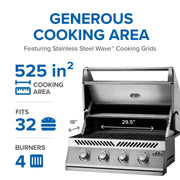 Napoleon Built-in 500 Series 4-Burner Gas Grill | GW STORE