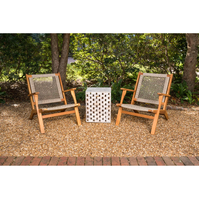 Well Traveled Living Vega Natural Stain Outdoor Chair | GW STORE