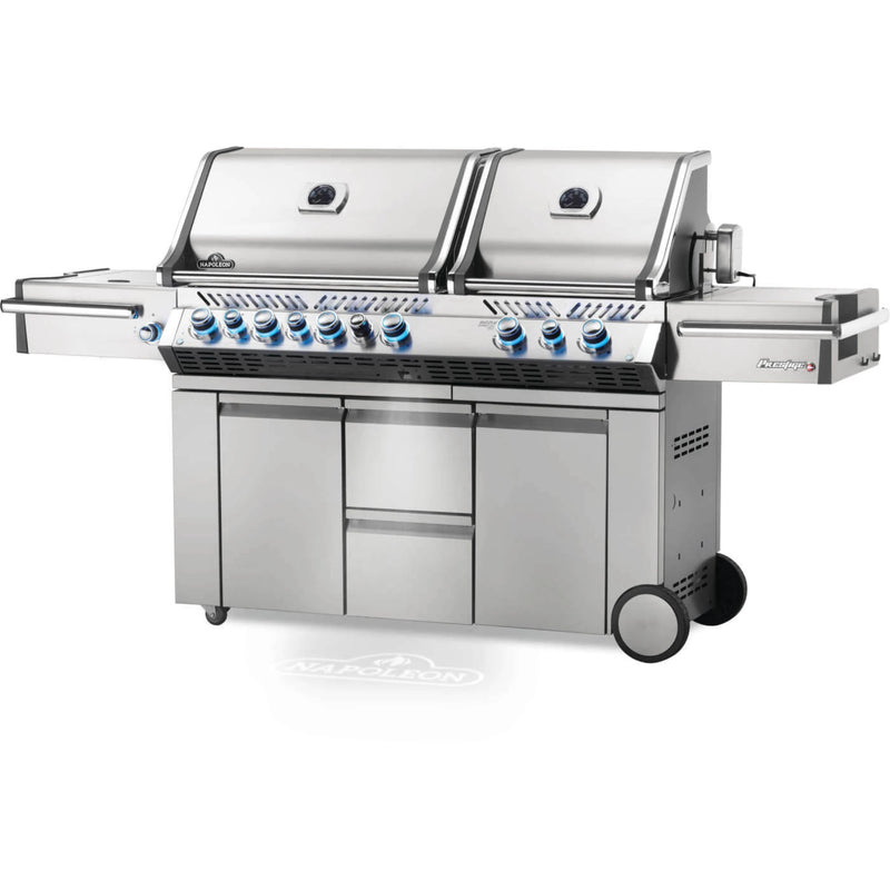 Napoleon Prestige PRO™ 825 RSBI Premium Freestanding Gas Grill with Power Side Burner, Infrared Rear & Bottom Burners | GW STORE